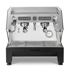 NEW - La Pavoni BAR T-2V Compact Volumetric Black Professional Espresso Machine 120V - Made in Italy