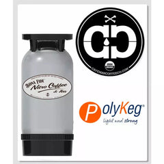 Caveman Coffee Company Nitro BIK Polykeg 5 gal Keg - www.yourespressomachines.com