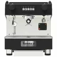 Fiamma: Marina Commercial Espresso Machine Black and Red MARINA CV DI - Pour-in Tank Model - www.yourespressomachines.com