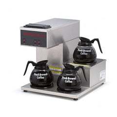 Grindmaster:Portable Pourover Coffee Brewer. Warmers: 3 total: 1 right top, 1 bottom, 0002-30005 (CPO-3RP-15A) - www.yourespressomachines.com