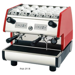 La Pavoni: Pub - 2 Group Volumetric PUB 2V-R/PUB 2V-B - www.yourespressomachines.com