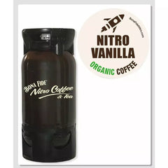 Organic Nitro Vanilla Coffee PET 5 Gal Keg - www.yourespressomachines.com