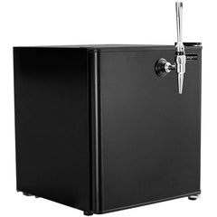 Kegco: 17" Wide Cold Brew Coffee Single Tap Black Mini Kegerator