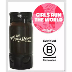 Our Gorongosa Coffee Company - Girls Run the World Coffee Nitro PET 5 gal Keg - www.yourespressomachines.com